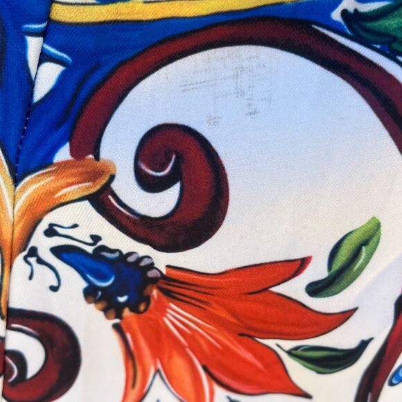 Beulah Style Leopard Floral Skirt Size Small Midi - Picture 9 of 9